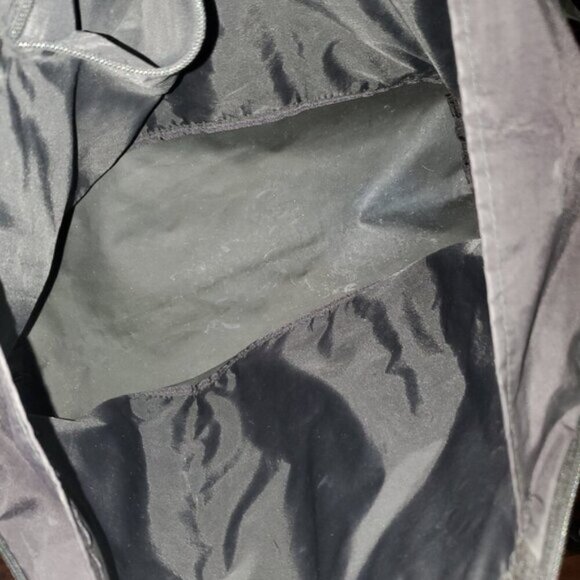 Y2K VTG Black Polo Jeans Co. nylon bag - Picture 8 of 9